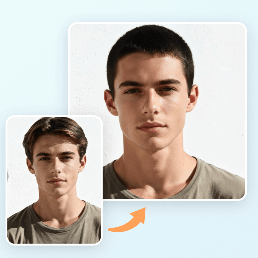 buzz cut filter preview